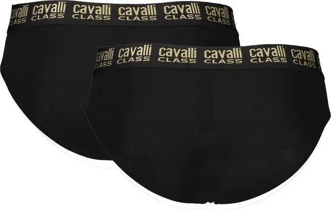 Slip cavalli CLASS Qora paxta ichki kiyim