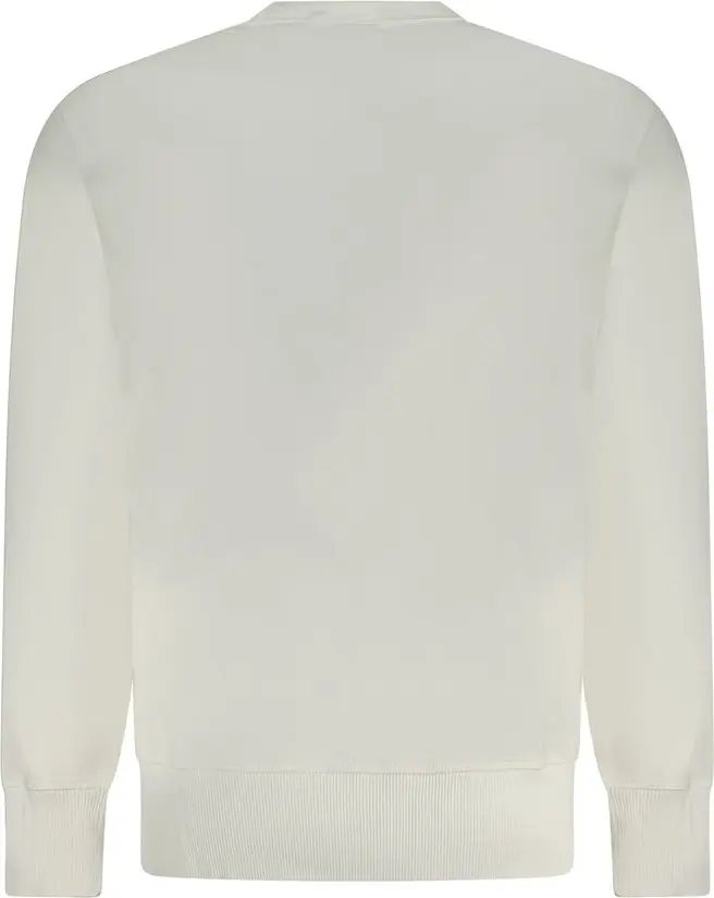 Sweater White Cotton Men