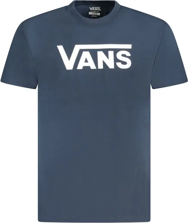 Blue Cotton T-Shirt Vans