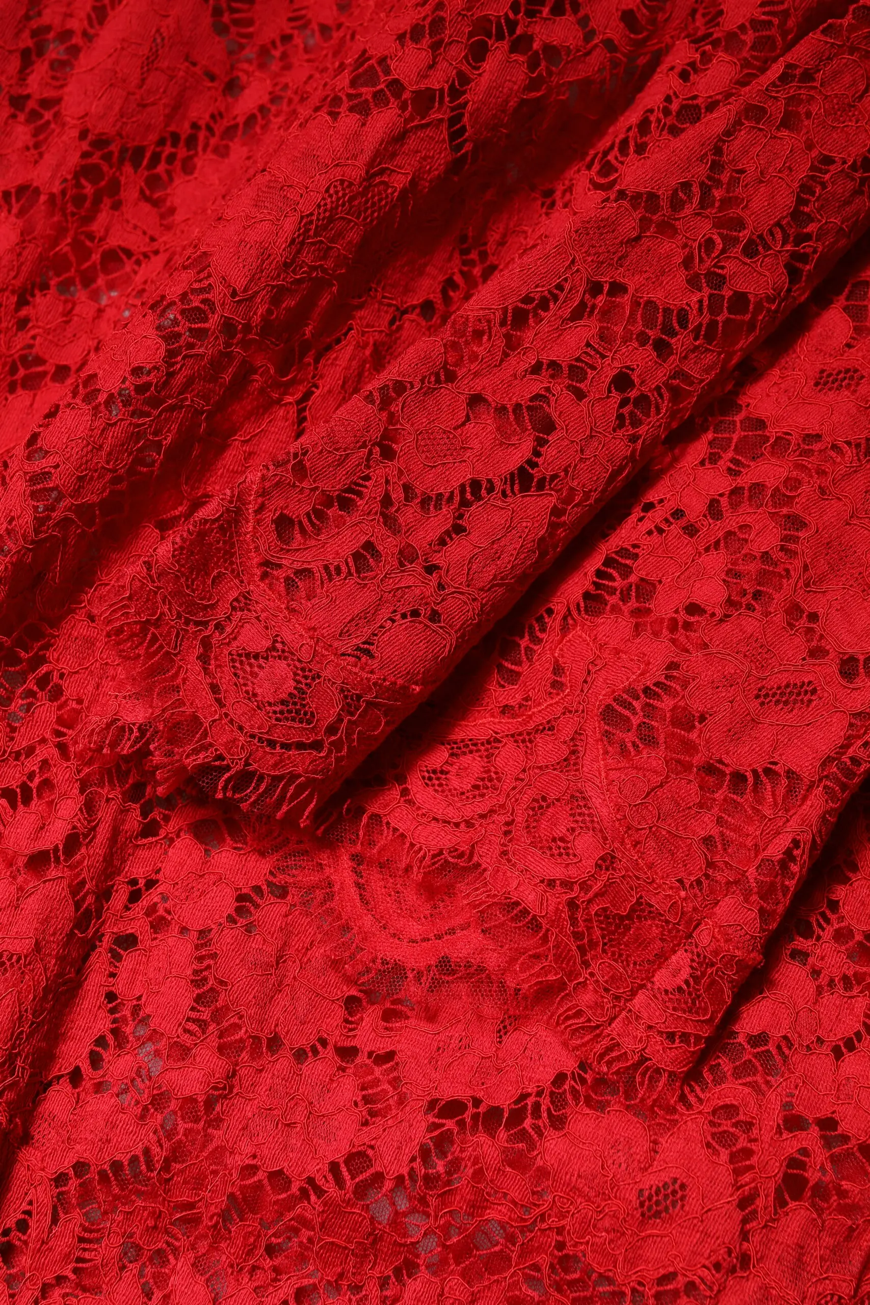 Dolce & Gabbana Qizil Gullar Nakışli Kiyim