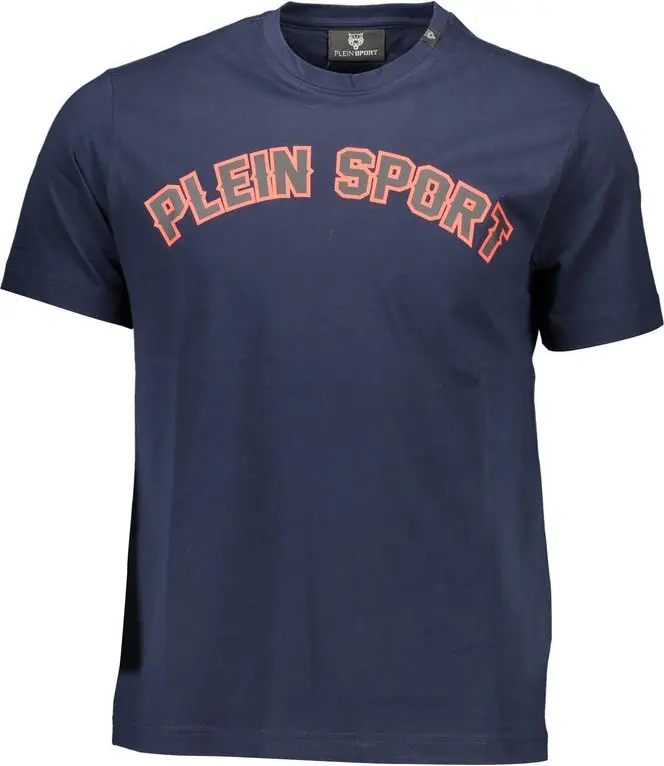 Plein Sport ko'k paxta futbolka