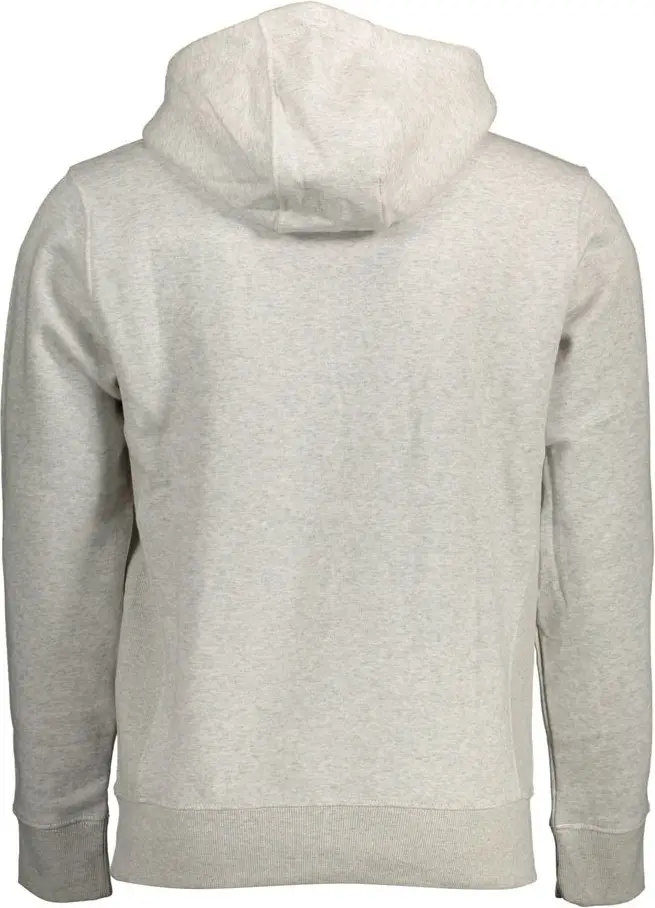 Gray Cotton Men Sweater