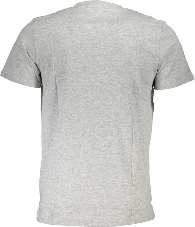 Gray Cotton T-Shirt cavalli CLASS