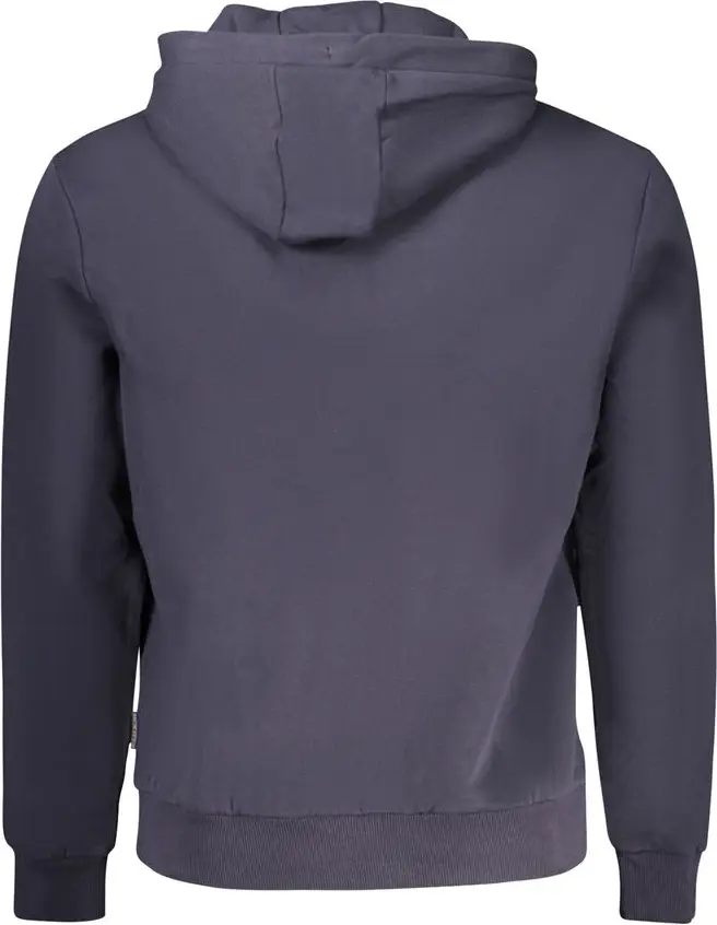 Napapijri Blue Organic Cotton Men Sweater