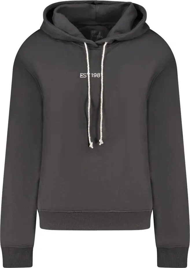 Black Cotton Women Sweater