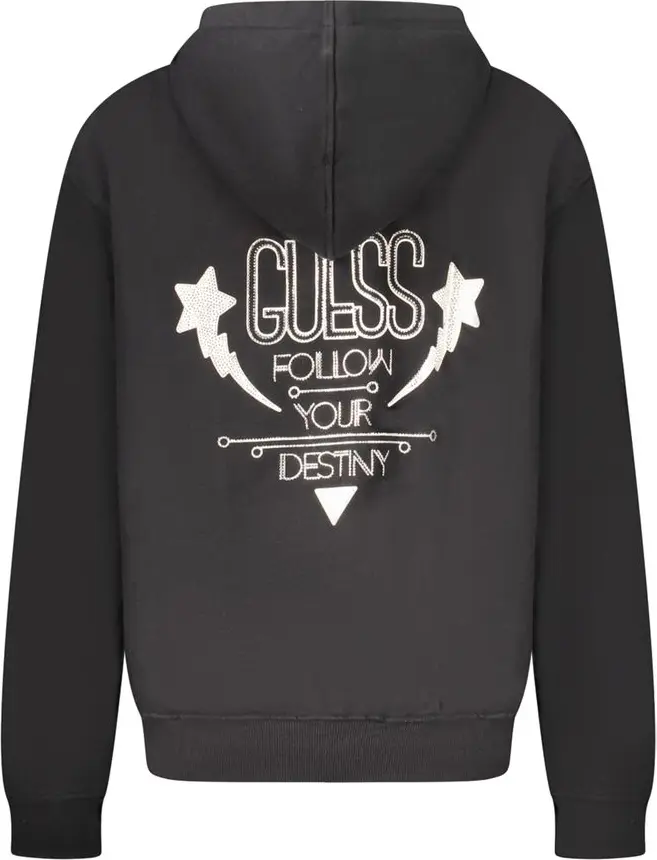 Black Cotton Women Sweater