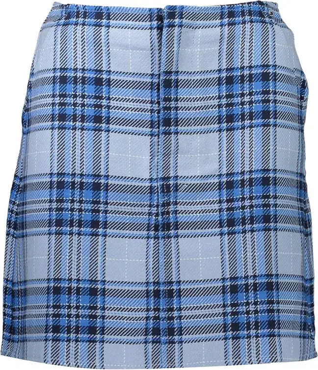 Синяя хлопковая юбка Tommy Hilfiger
