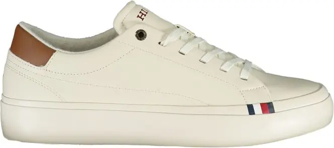 Sneakers Tommy Hilfiger White Polyethylene Men Sneaker