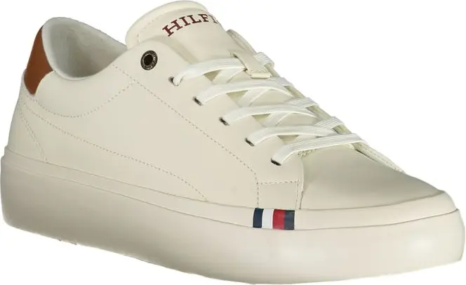 Sneakers Tommy Hilfiger White Polyethylene Men Sneaker