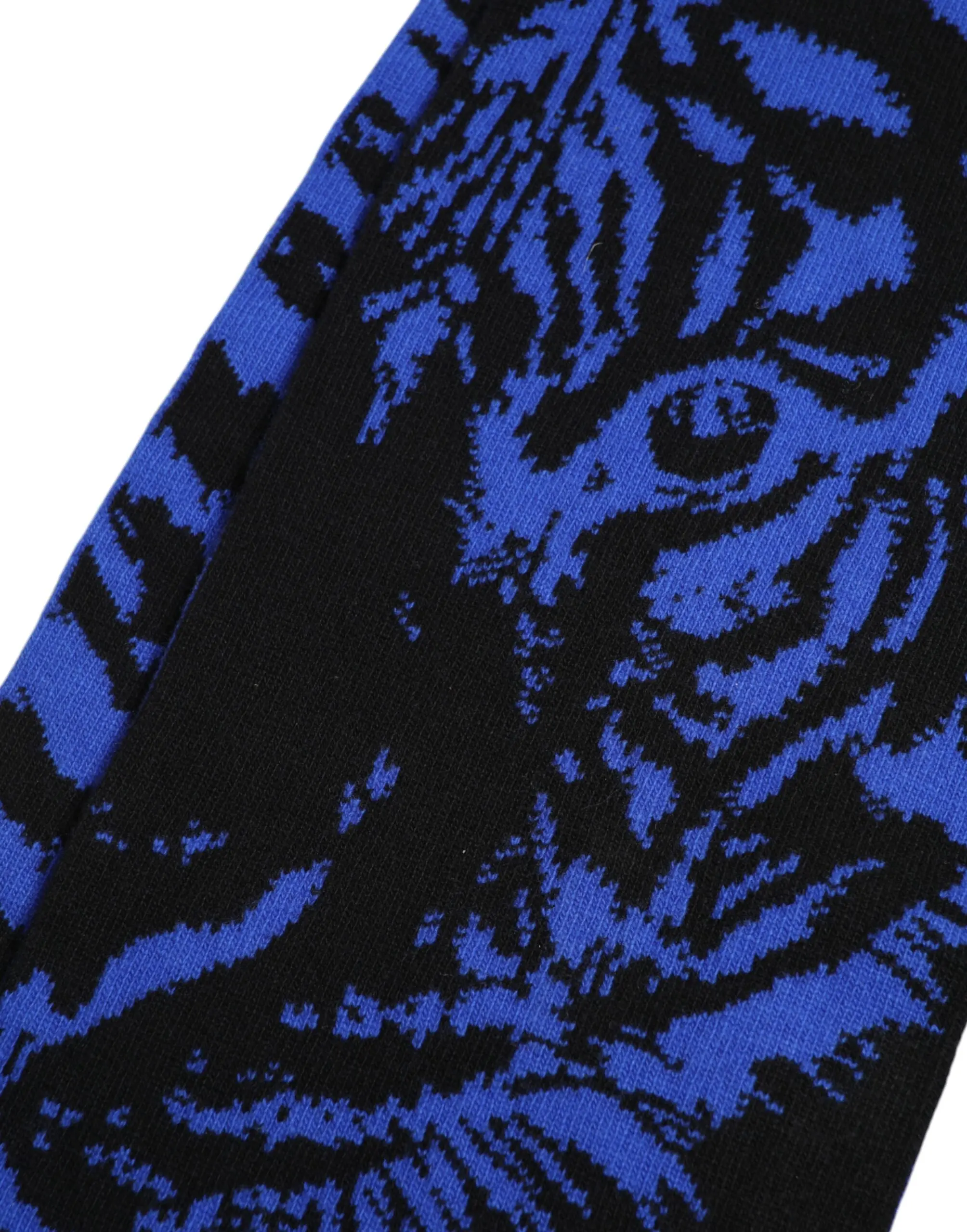 Scarf Dolce & Gabbana Blue Black Logo Neck Warmer Wrap Shawl