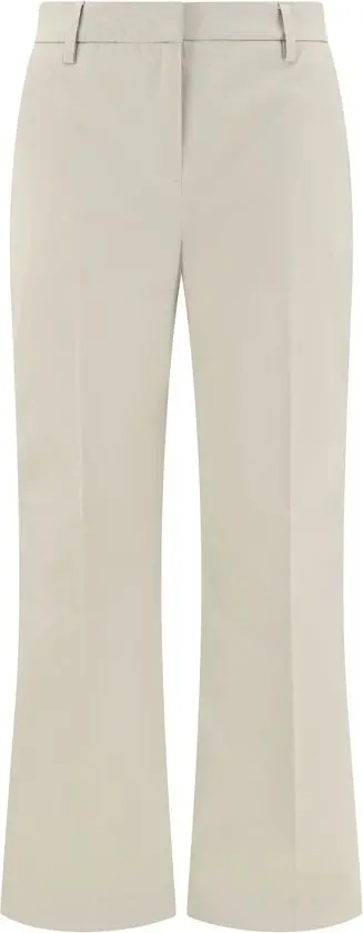 Sandy Beige Cotton Pants True Standard
