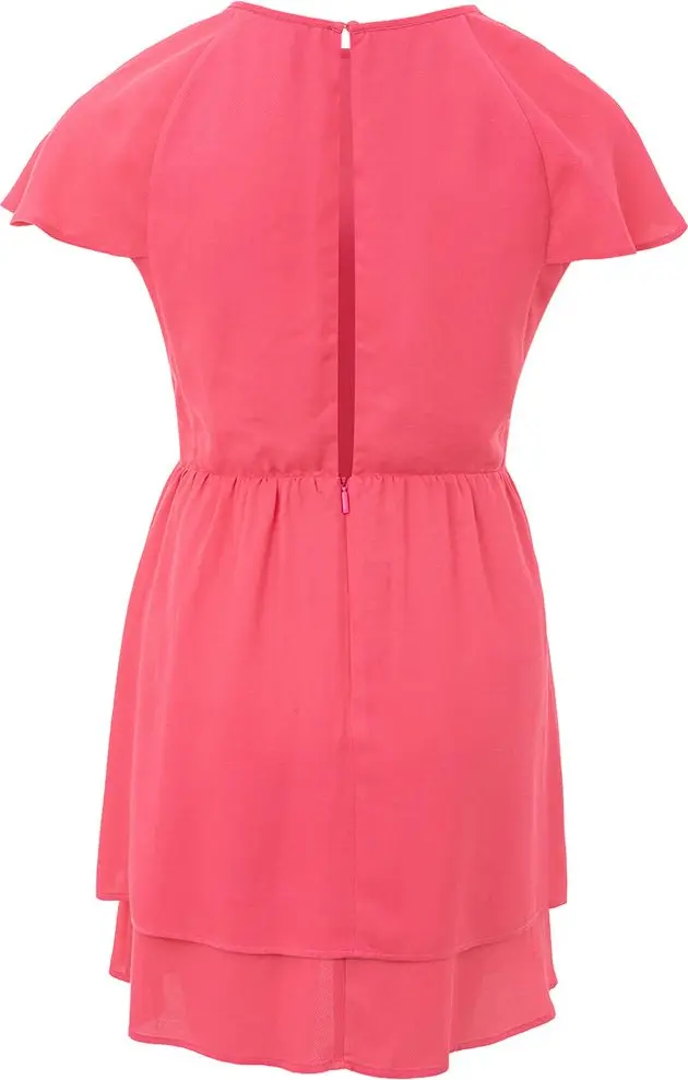 Fuchsia Viscose Casual Dress Armani Exchange