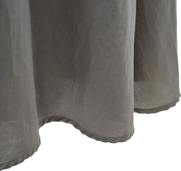 Gray Silk Casual Dress by Lardini