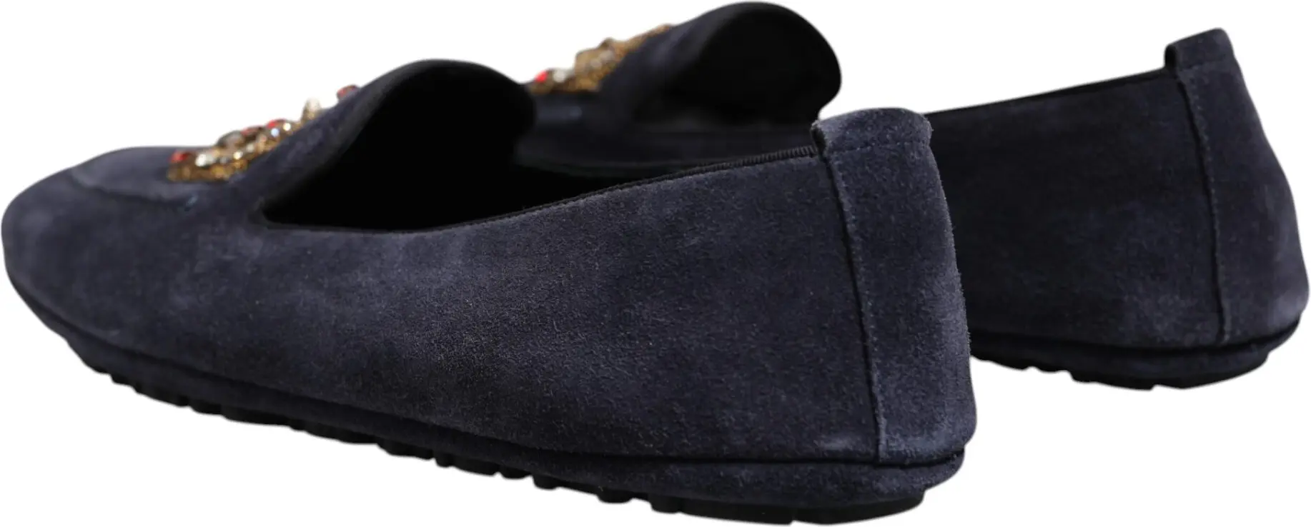 Loaferlar Dolce & Gabbana Moviy Zikrsiz Tashqi Ko'rinishli Toshli Loaferlar
