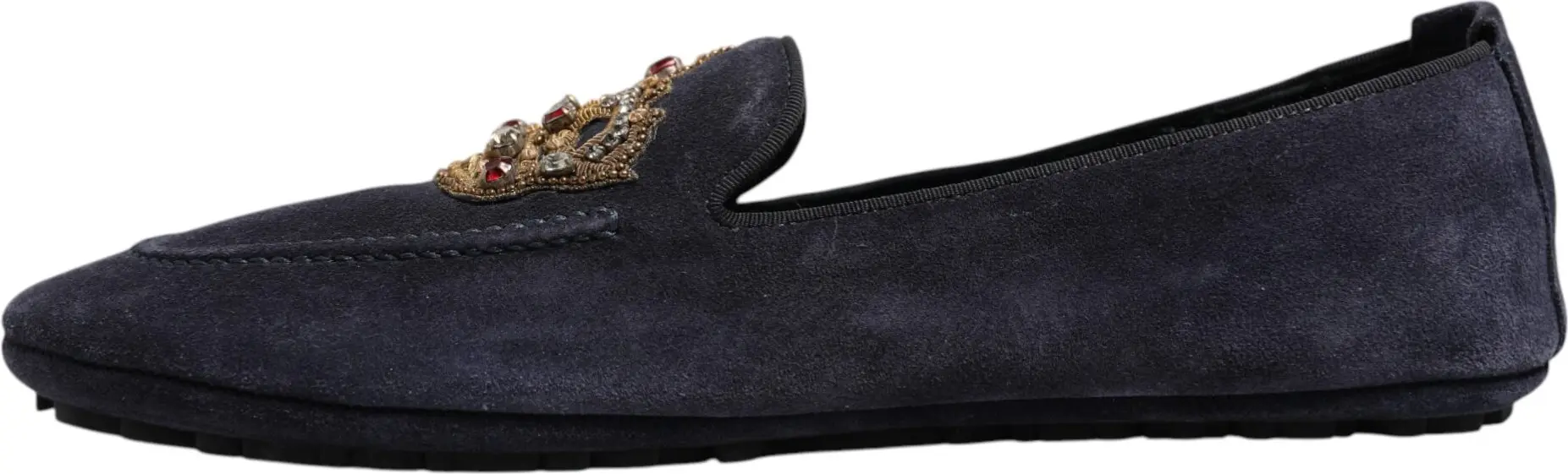 Loaferlar Dolce & Gabbana Moviy Zikrsiz Tashqi Ko'rinishli Toshli Loaferlar