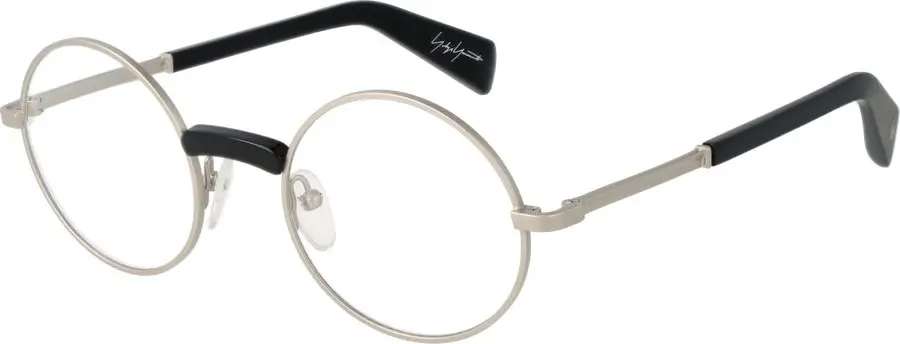 Silver Metal Glasses (Frames) Yohji Yamamoto