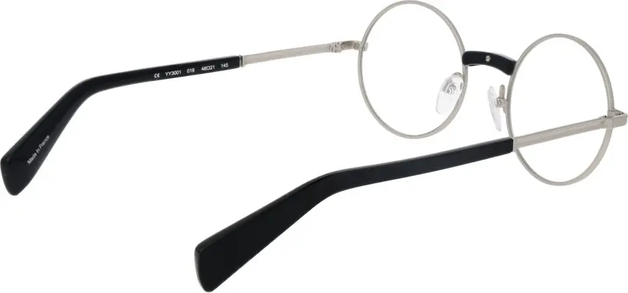 Silver Metal Glasses (Frames) Yohji Yamamoto