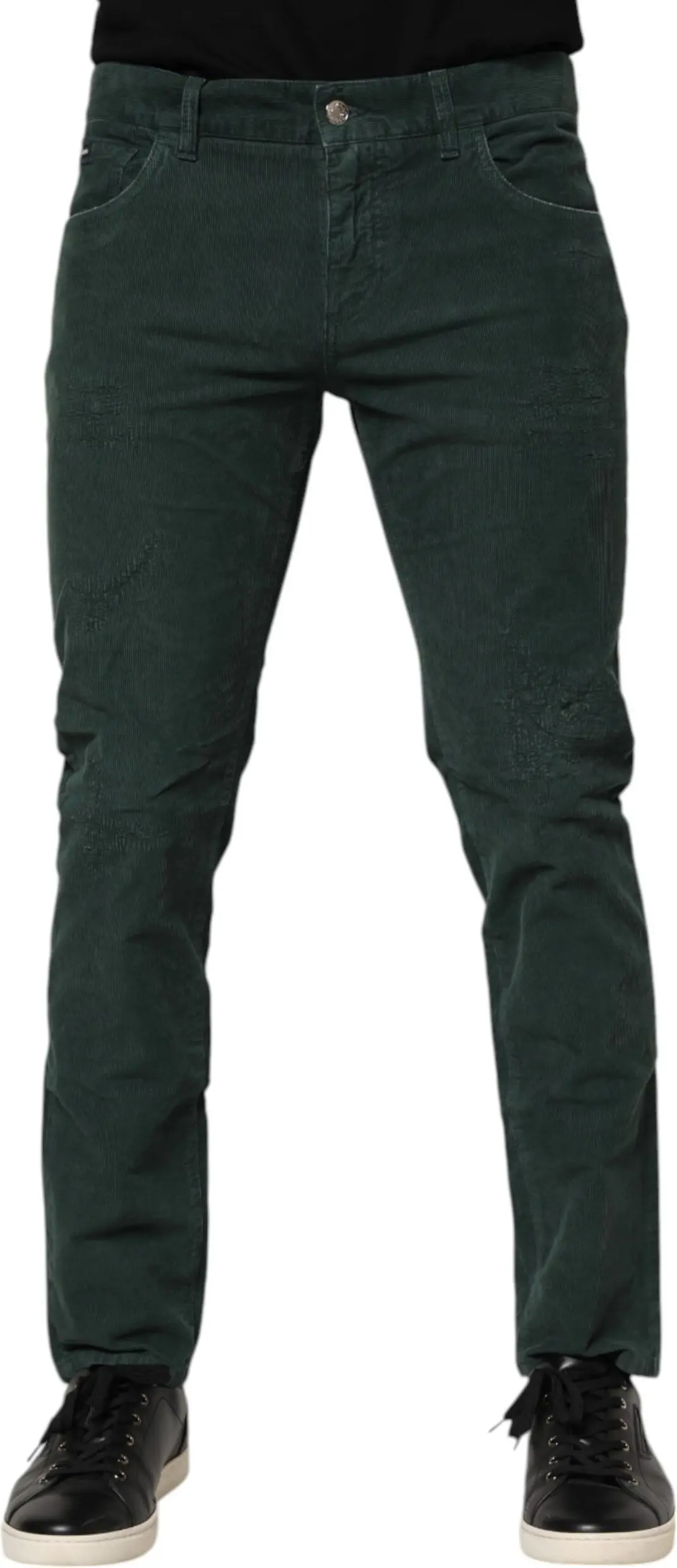Yashil baxmal shimlar (skinny)