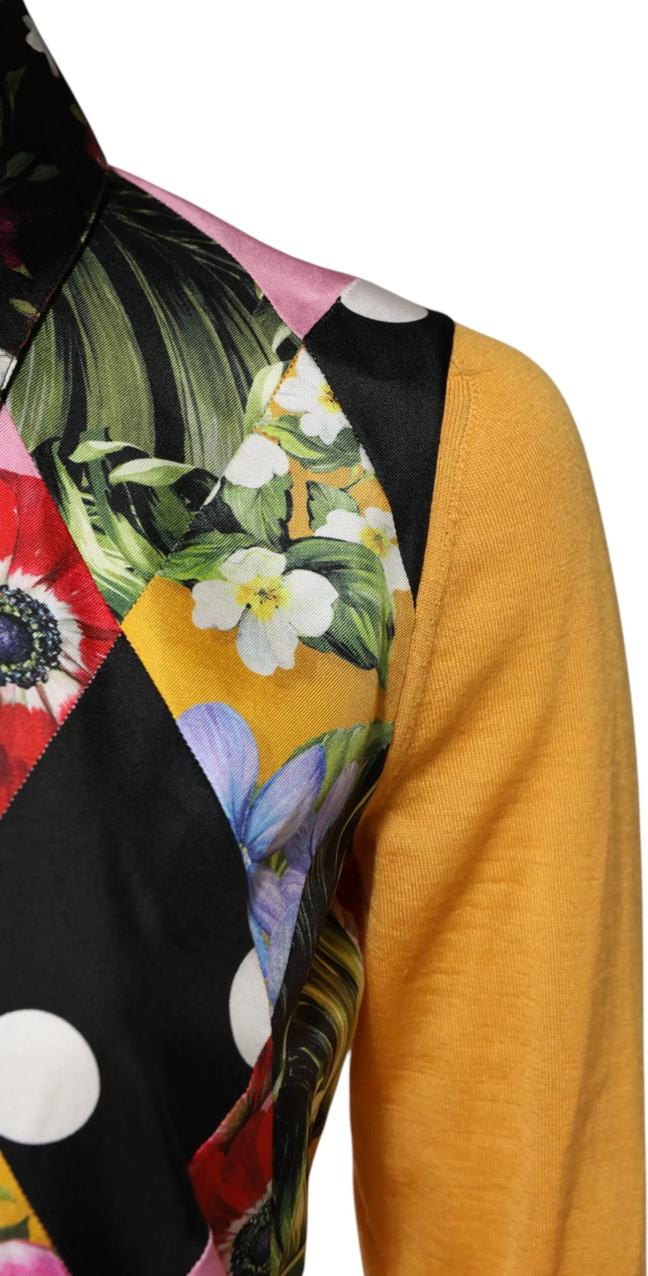 Топ с воротником Dolce & Gabbana