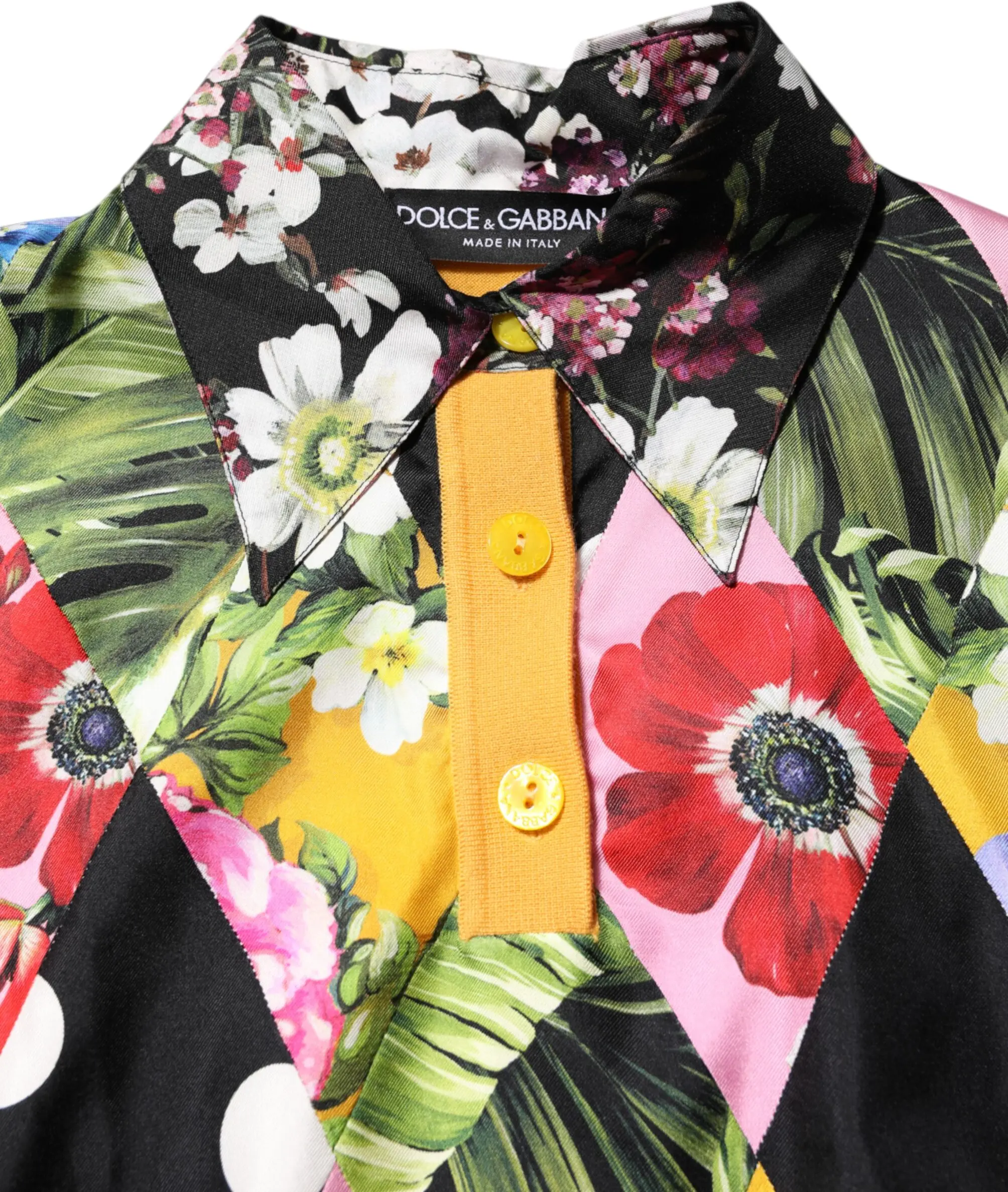 Топ с воротником Dolce & Gabbana