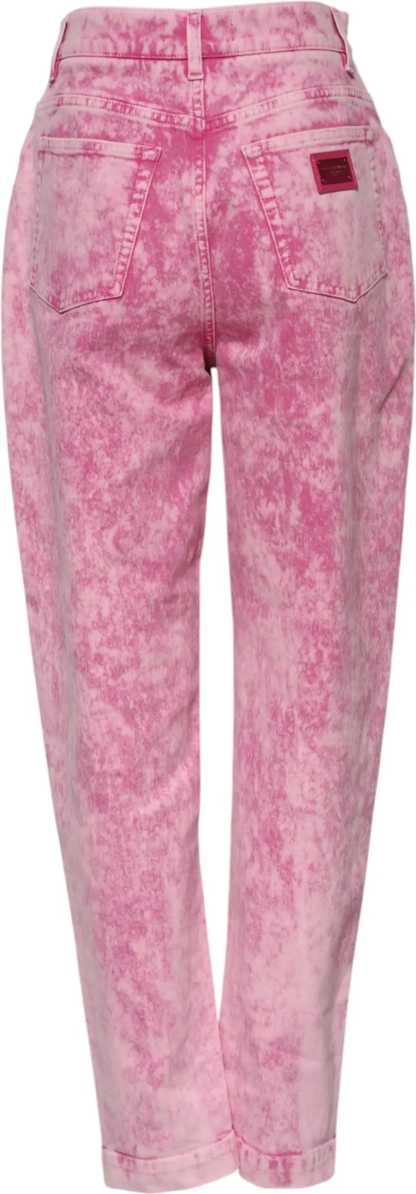 Dolce & Gabbana tori bo'yli yuqori beldagi jinsi shimlar