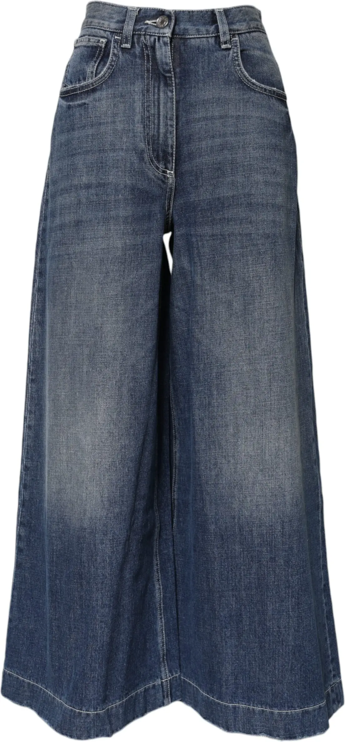 Wide Leg Denim Jeans Dolce & Gabbana