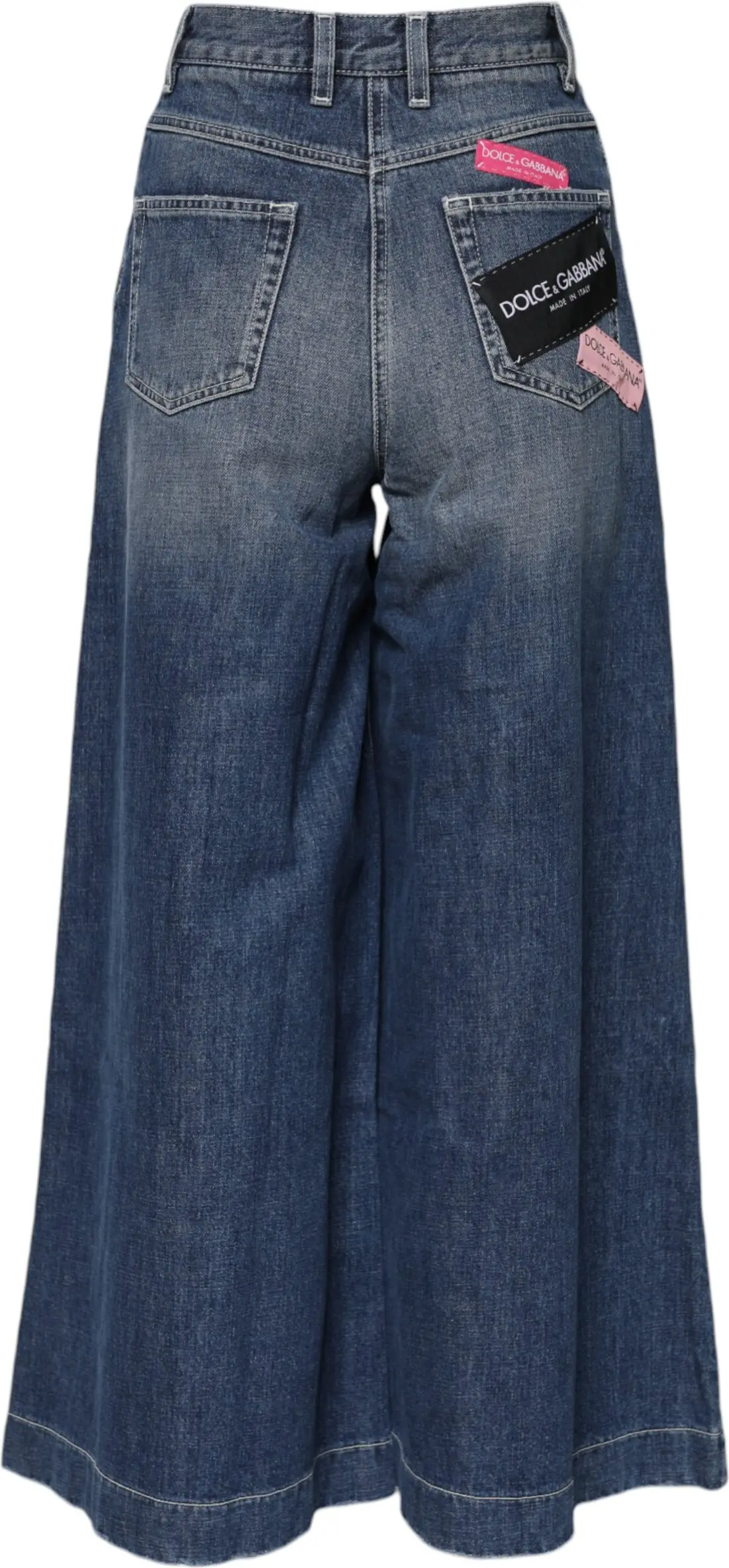 Wide Leg Denim Jeans Dolce & Gabbana