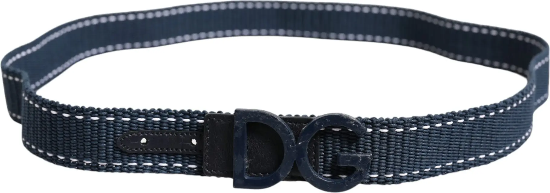 Dolce & Gabbana DG Logo Metal Buckle Kamar