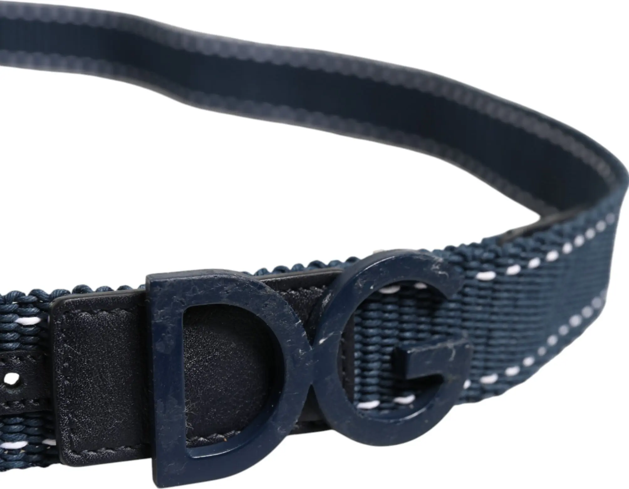 Dolce & Gabbana DG Logo Metal Buckle Kamar