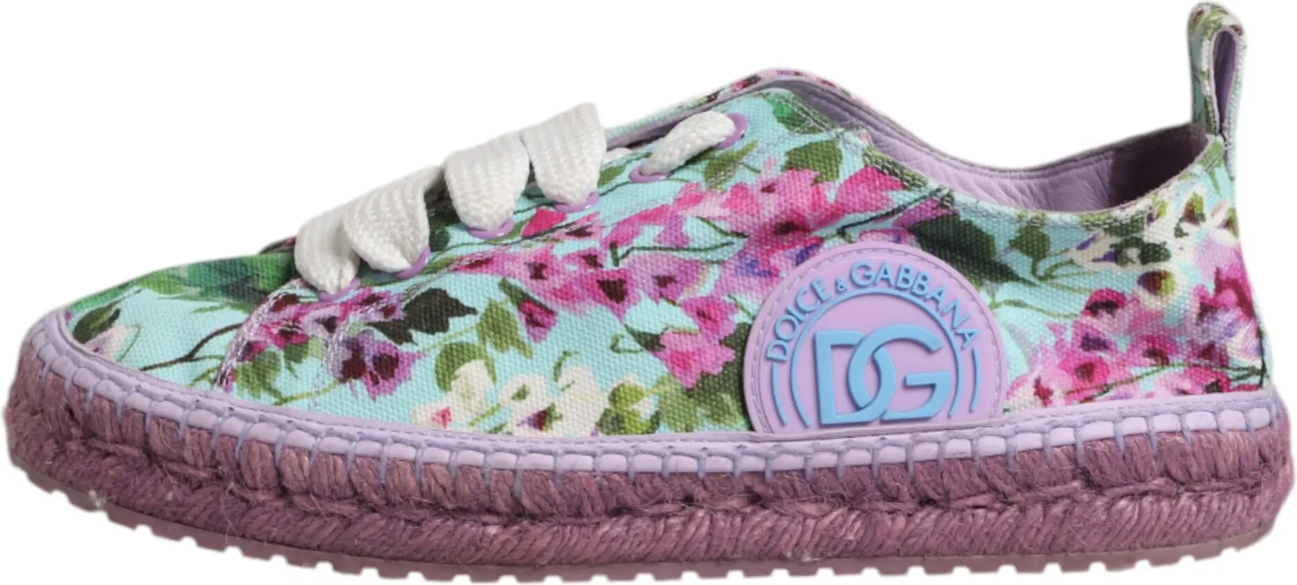 Ko'p rangli kanvas Espadrilles krossovkalari Dolce & Gabbana