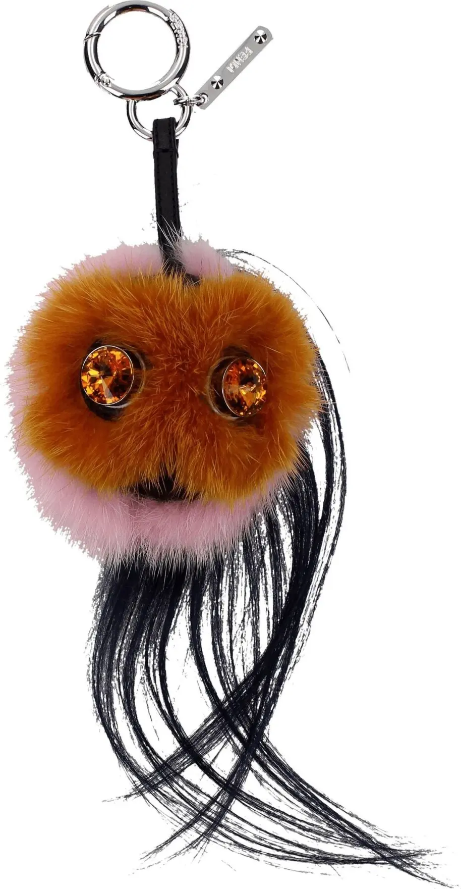 Accessory Fendi Brown Fur Keychains