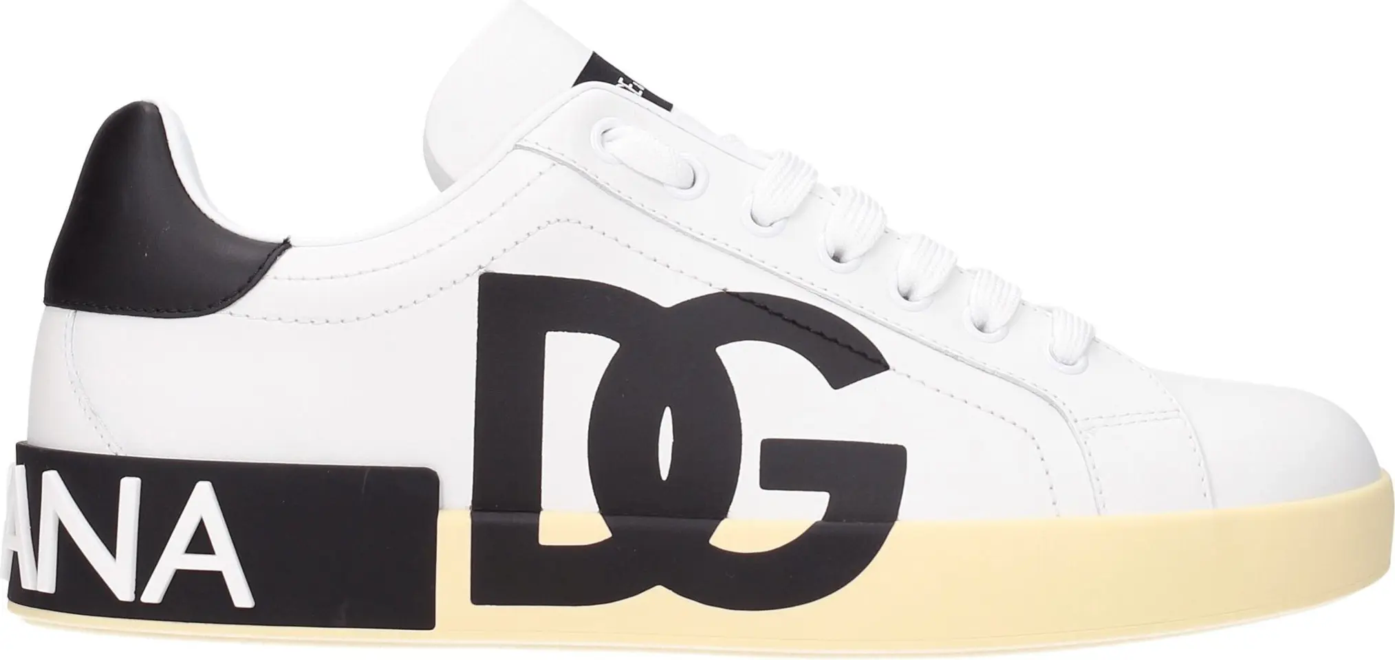 Oq teri pastki oyoq kiyimlari Dolce & Gabbana