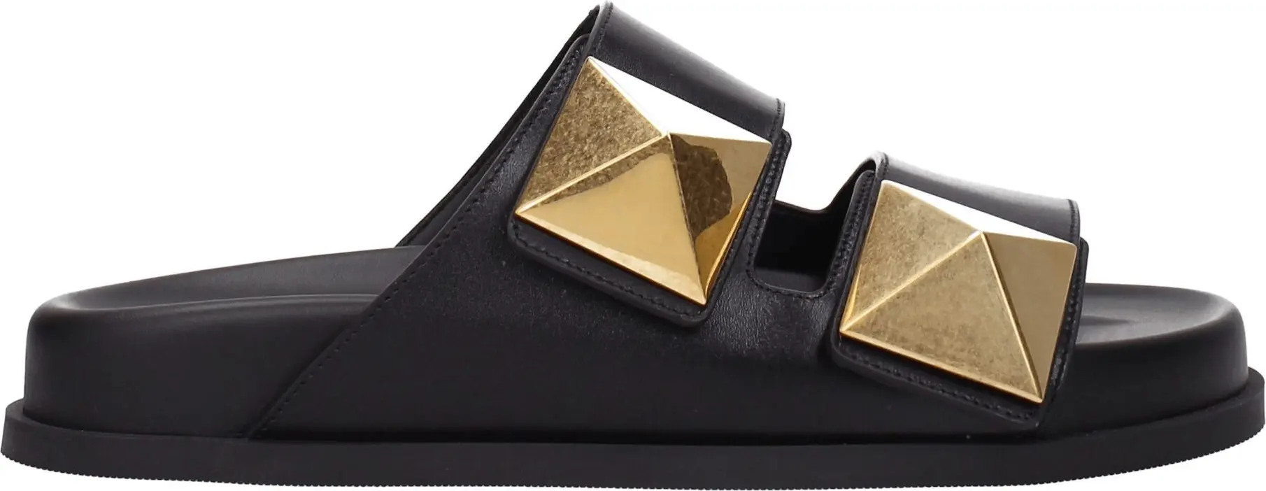 Slippers Valentino Garavani Black Leather