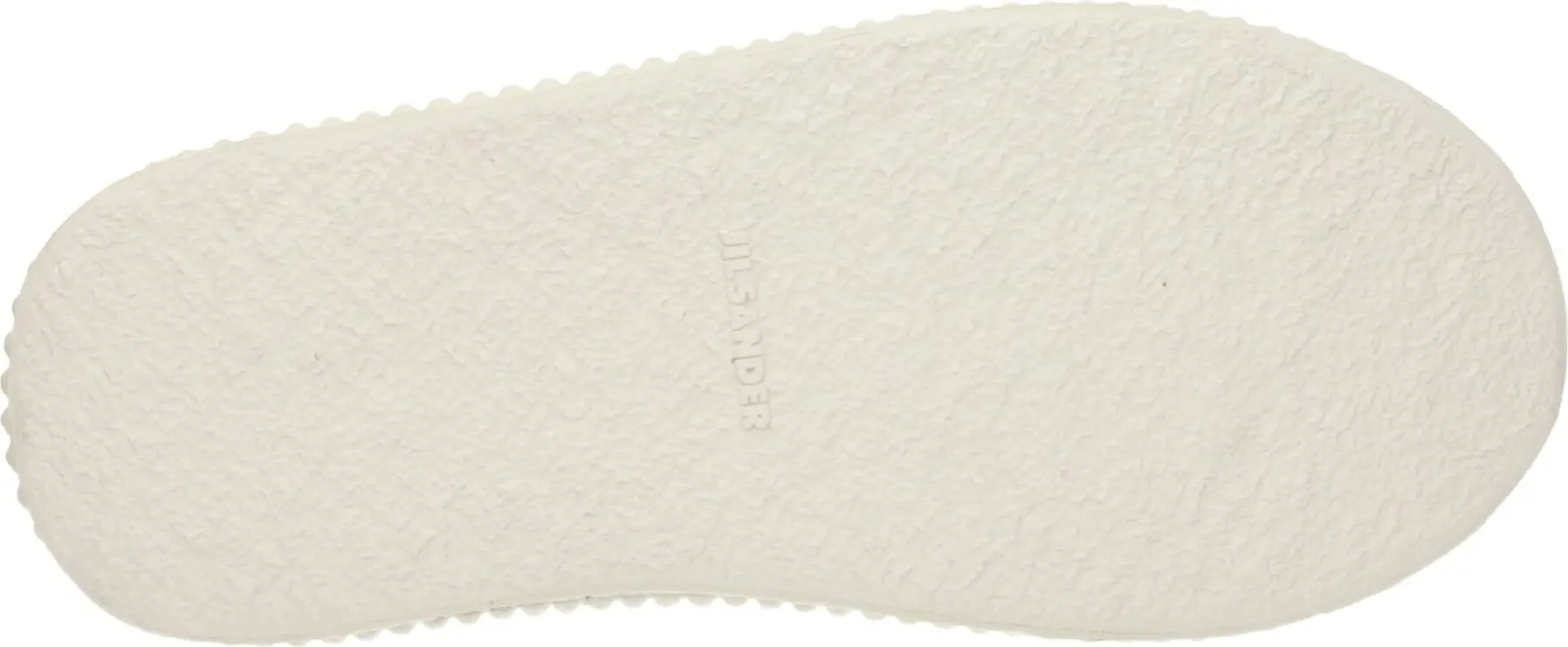 White Fabric Platform Sneakers Jil Sander