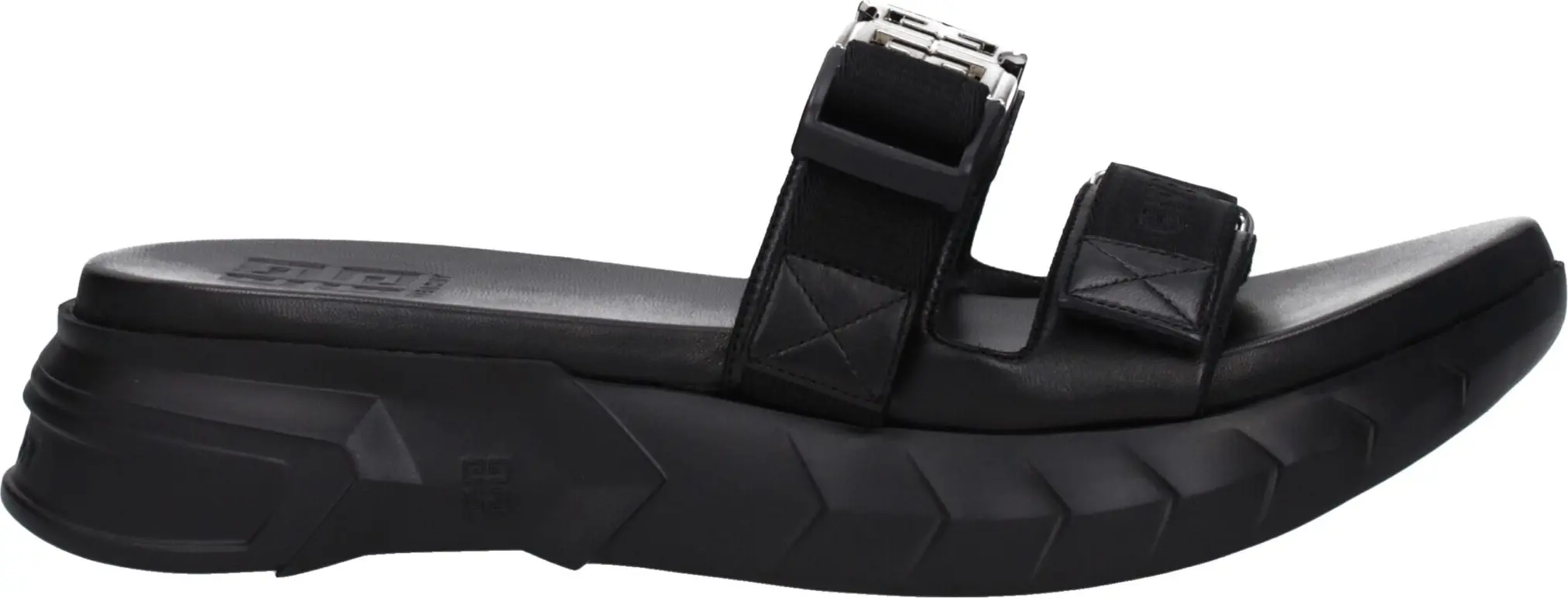 Black Fabric Slippers Givenchy