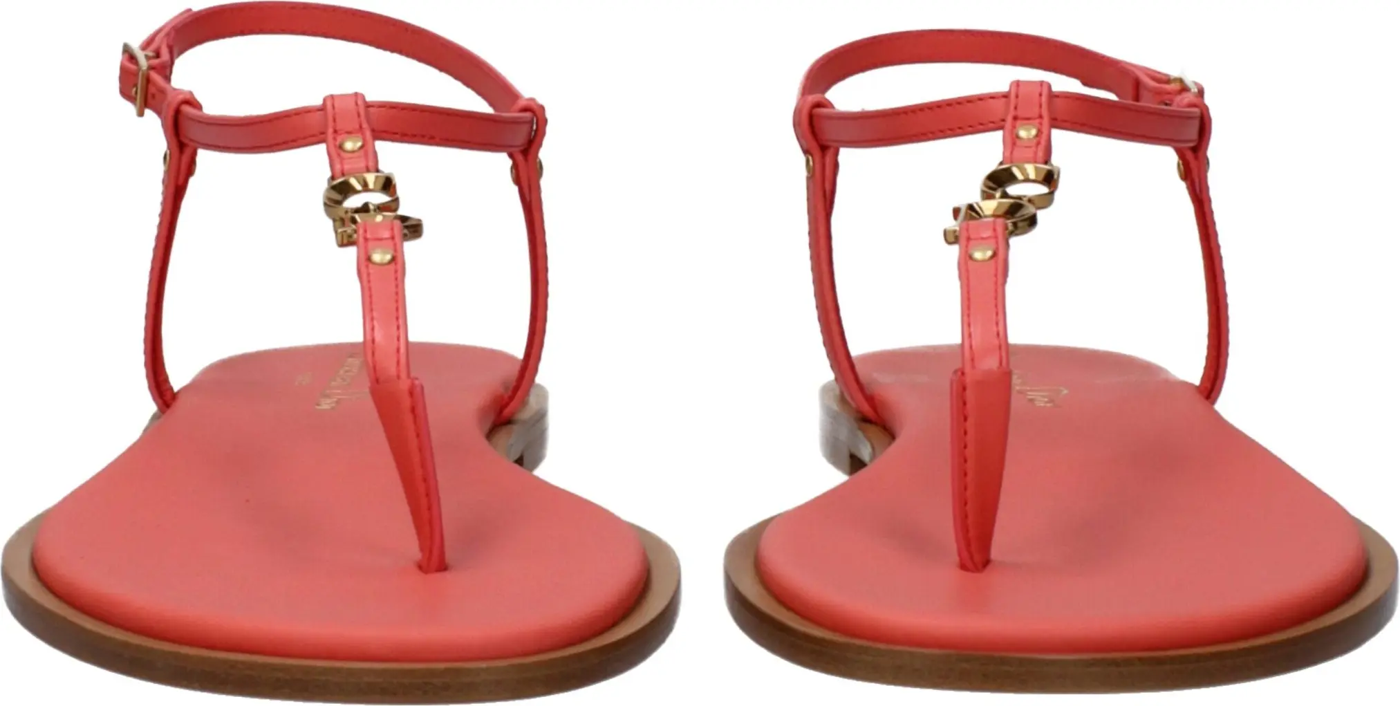 Розовые кожаные шлепанцы Christian Dior