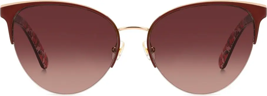 Kate Spade Qora Ko'zoynak Qizil Metall