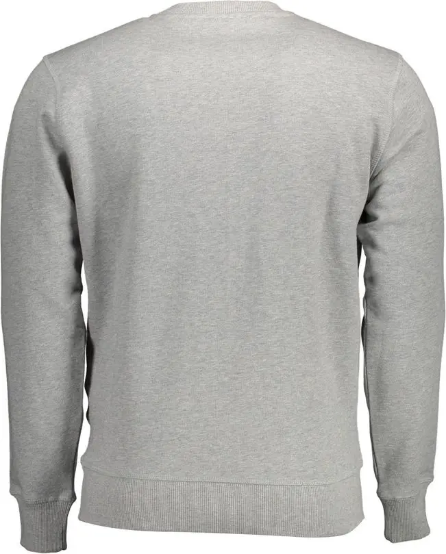 North Sails Gray Cotton Erkaklar uchun Sviter