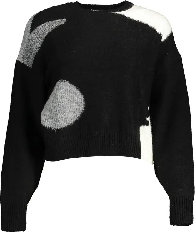 Desigual'dan qora poliester sviter