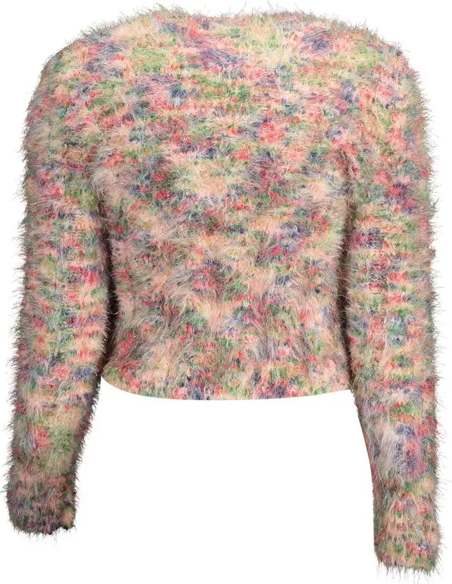 Розовый хлопковый свитер Desigual