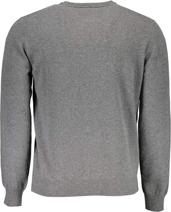Gray Wool Sweater Harmont & Blaine