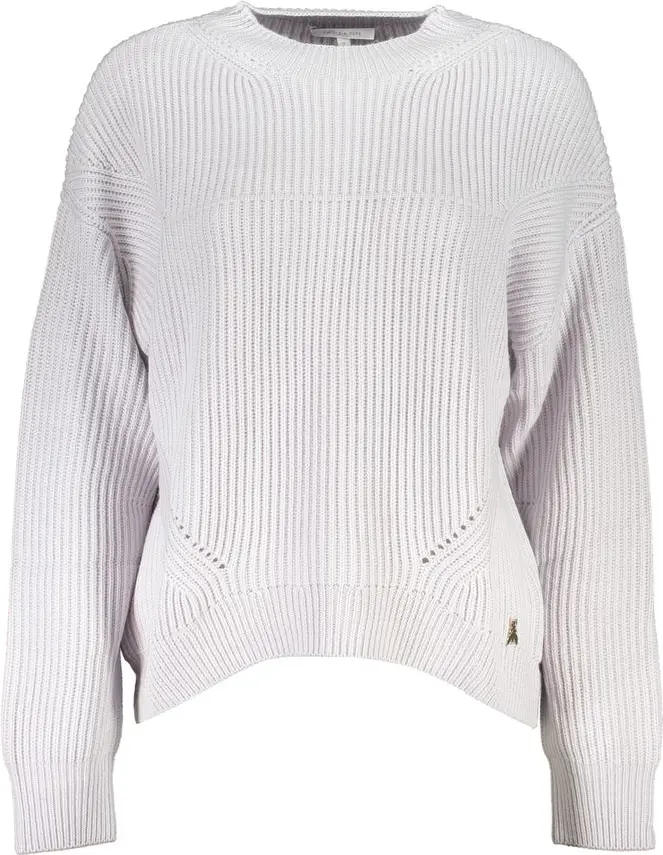 Gray Fabric Sweater Patrizia Pepe