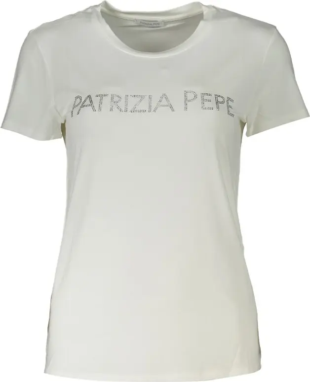 White Organic Cotton Women T-Shirt