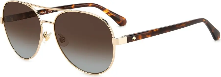 Sunglasses Kate Spade Gold Metal