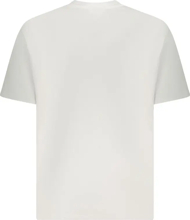 Белая хлопковая мужская футболка Calvin Klein
