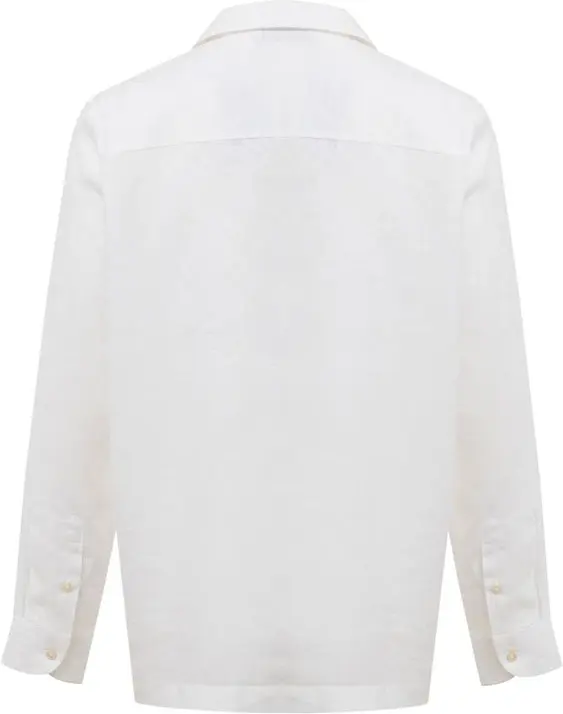 White Linen Shirt Gran Sasso
