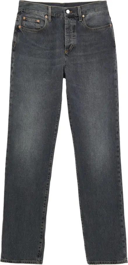 Gucci Gray paxta Jeans Relaxed Fit