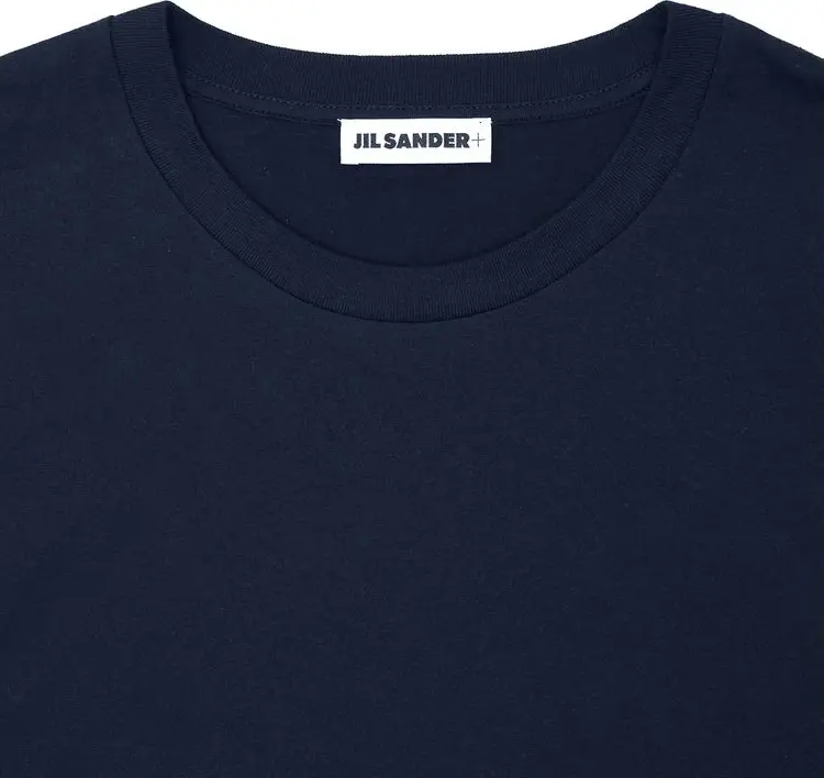 T-shirt Jil Sander Blue Cotton