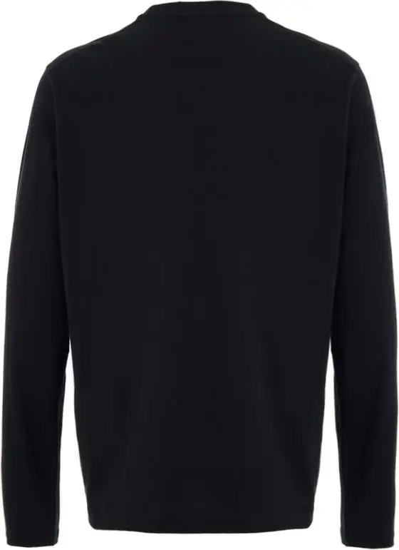 Black Cotton T-Shirt Jil Sander