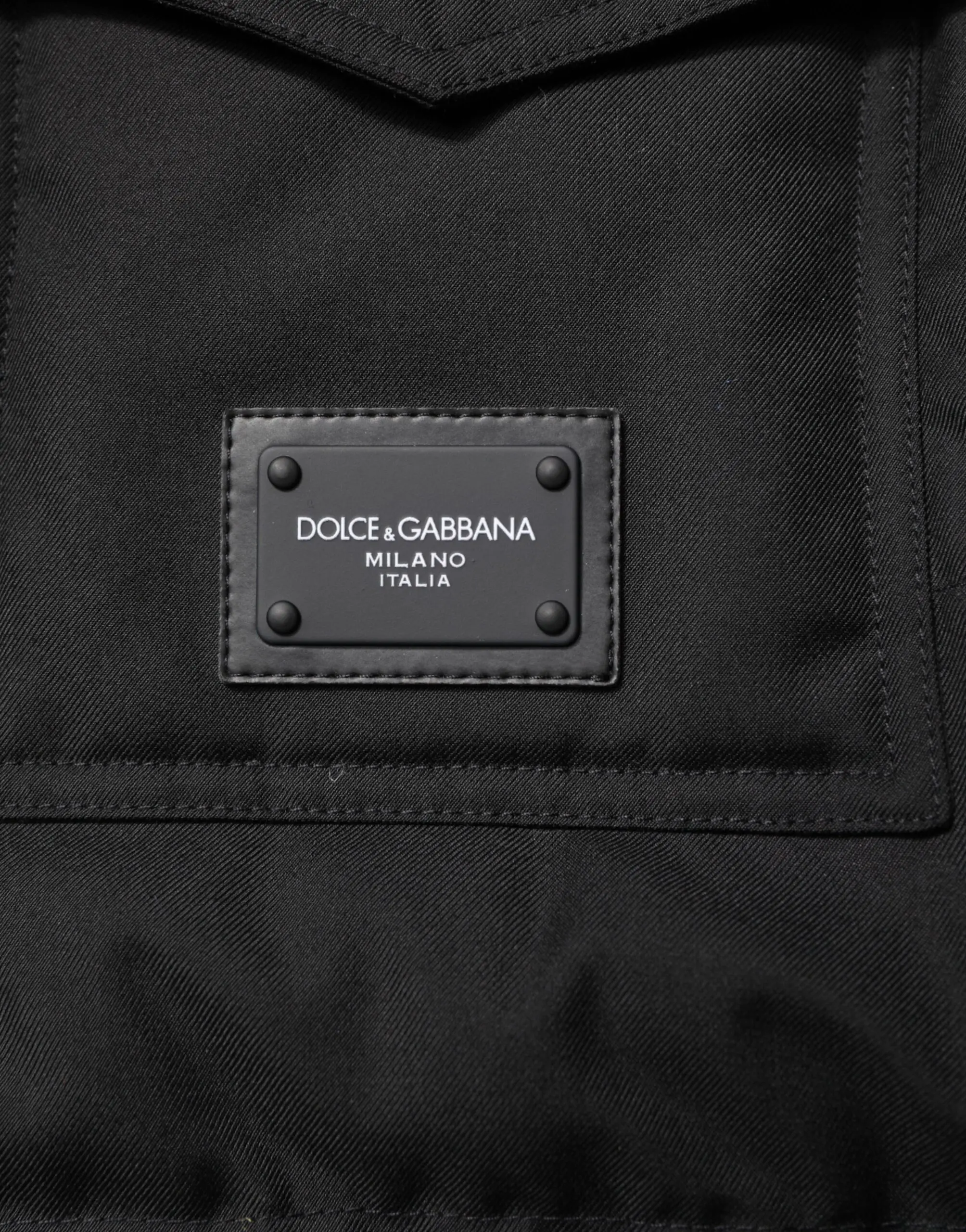 Жилет-парка без рукавов Dolce & Gabbana